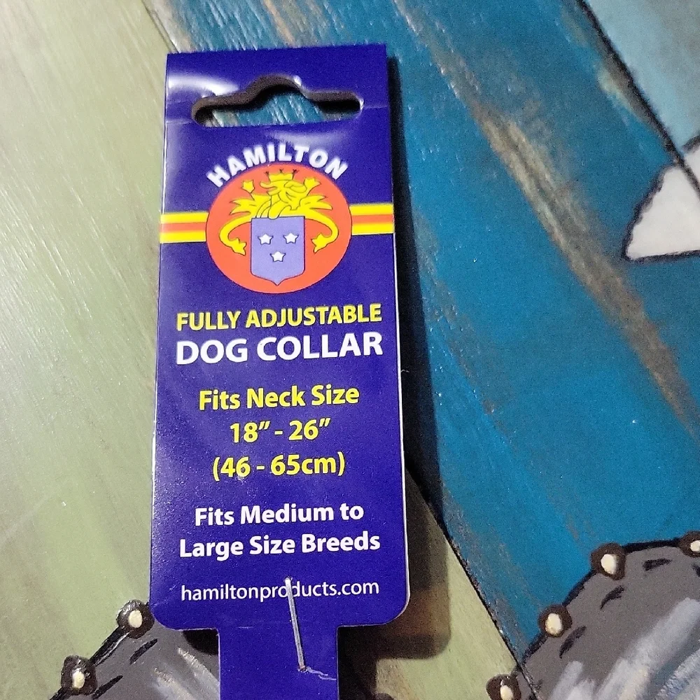 Hamilton Vibrant Pink Dog Collar